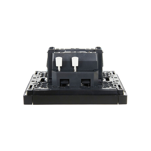 FORTE&PIANO Выключ. 1-кл. перекр. 10А FP112 чер. IEK