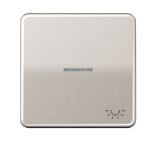 JUNG CD 500/CD plus Платина Клавиша 1-ая с/п с символом ОСВЕЩЕНИЕ