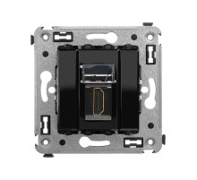 DKC Avanti HDMI розетка одинарная в стену, тип А-А, 
