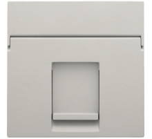 Niko Серый Накладка на розетку RJ,