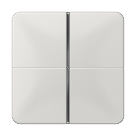 JUNG 4-клавишная накладка для пульта КNX, светло-серая, для серии СD