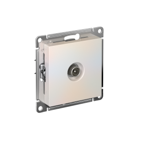 Systeme Electric AtlasDesign Жемчуг Розетка TV оконечная 1DB, механизм