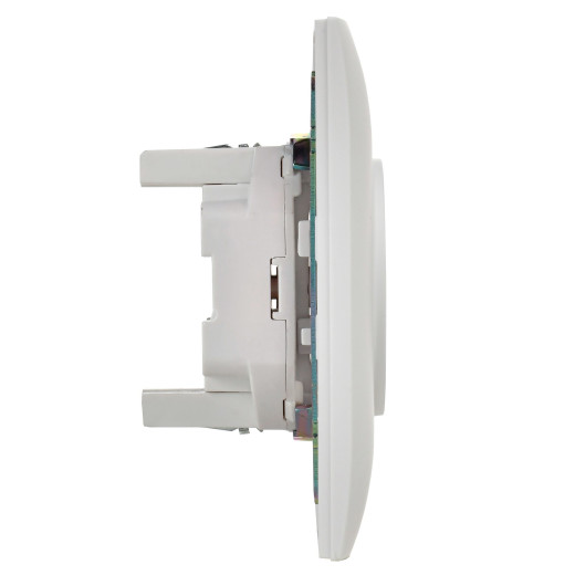 SKANDY Роз. 2-я без з/к с з/ш 10А сб. SK-R09W арк. бел. IEK