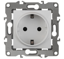 ЭРА Розетка Серия 12 12-2011-01 2P+E Schuko 16A-250В IP20 винт без м.лапок белый