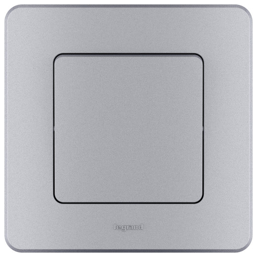 Рамка 1 пост - Legrand/Daccord Inspiria - алюминий