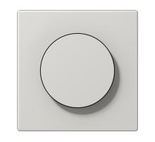 JUNG LS 990 Светло-серый Накладка на роторный диммер