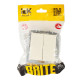 BRITE Выключ. 2-кл. прох. 10А ВС10-2-6-БрКр беж. IEK