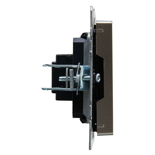 BRITE Роз. HDMI РHDMI-0-БрС сталь IEK