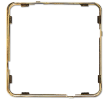 JUNG CD plus Полированное золото Рамка внутренняя цветная