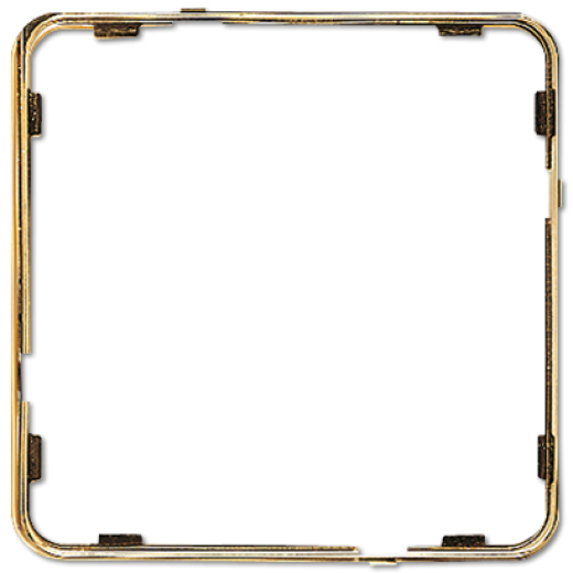 Внутренняя цветная рамка, полированное золото
