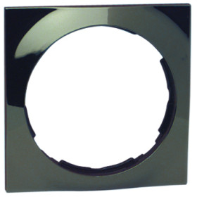 Simon 88 Сталь Рамка 1-ая квадратная