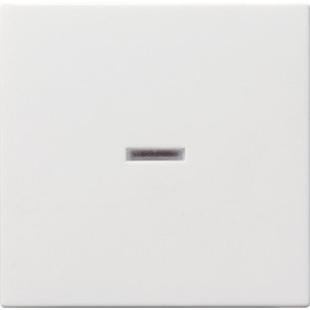 Gira S-55 Бел глянц Клавиша 1-ая с подсветкой