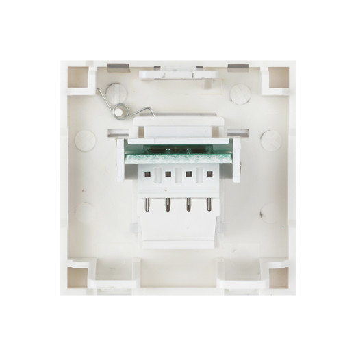 Розетка RJ11, 2 модуля EKF