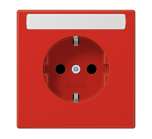 JUNG SCHUKO розетка с полем для надписи 9x58 мм