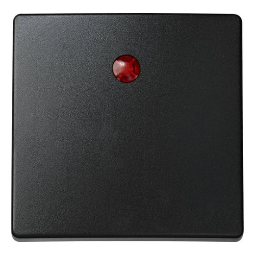 Simon 73 Графит Клавиша с подсветкой 1-я