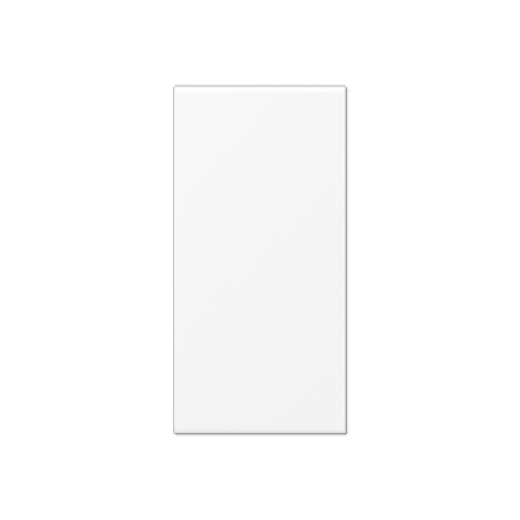 Центральная накладка в цвет клавиш для модуля F50, термопласт, белый матовый