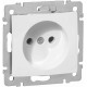 Розетка без заземления - Legrand Valena - без шторок 16А 250В винтовые зажимы - белый