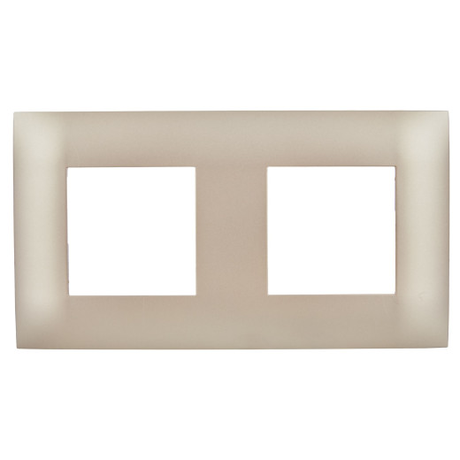 SKANDY Рамка 2-мест. SK-F02Sa песоч. IEK