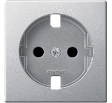 Schneider Electric Merten SM Алюминий Центральная плата для механизма розетки SCHUKO