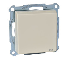 Schneider Electric Merten SM Беж глянец Розетка с/з с защитными шторками с крышкой,с упл.кольц, IP44,безвинт. зажим