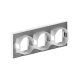 3 - местная рамка, IP44, белая, пластик Эпика EKF