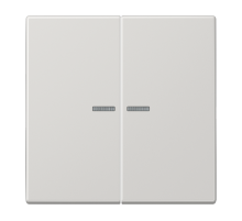 JUNG LS 990 Светло-серая Клавиша 2-ая с/п