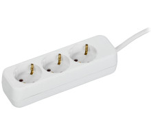 IEK UMA Удлинитель У03 3 места 5м 3х1мм2 10А бел.