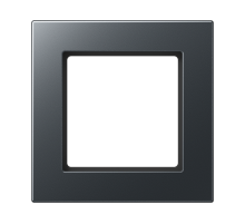 JUNG A550 Матовый антрацит Рамка 1-ая для вертикальной и горизонтальной установки