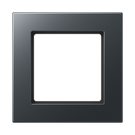 JUNG A550 Матовый антрацит Рамка 1-ая для вертикальной и горизонтальной установки