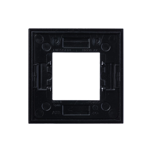 Рамка 1-постовая, 2-модульная, серия Zenit, стекло Кофейное