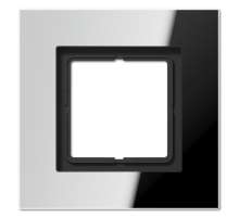 JUNG LS plus Блестящий Хром Рамка 1-ая