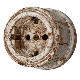 BIRONI Лизетта Керамика Мрамор Розетка с/з