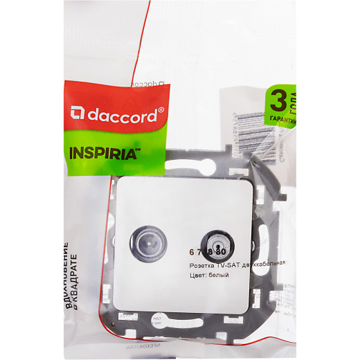Розетка TV-SAT - Legrand/Daccord Inspiria - 