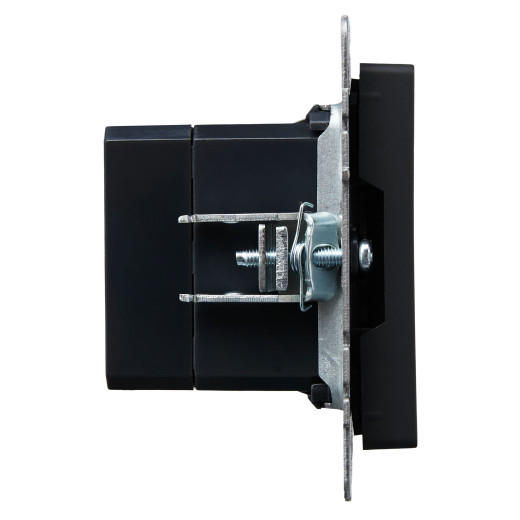 BRITE Роз. USB A+A 3,1А РЮ10-1-БрГ граф. IEK