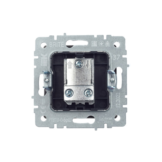 BRITE Роз. TV проходная РТВ10-0-БрШ шамп. IEK