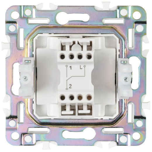 SKANDY Выключ. 1-кл. прох. 10А SK-V02M мятн. IEK