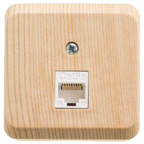 Systeme Electric Этюд наруж Сосна Розетка компьютерная RJ45 кат.5E