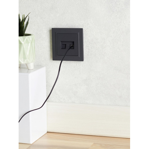 BRITE Роз. комп. 2-ая RJ45 кат.5E РК10-2-БрГ граф. IEK