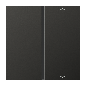 JUNG клавиша для выключателя в сборе, антрацит, с символами вверх\вниз