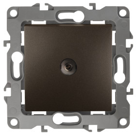 ЭРА 12-3101-13 Розетка TV одиночная, IP20, Эра12, бронза (10/100/3200)