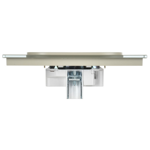 SKANDY Роз. 2-я без з/к/ш стекло 10А SK-R03B беж. IEK