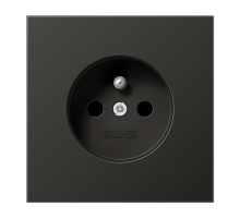 JUNG Штепсельная розетка, антрацит