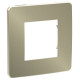 UNICA STUDIO рамка 1-постовая, БРОНЗА/бежевый
