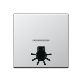 JUNG Клавиша с окошком для подсветки и рельефным символом 