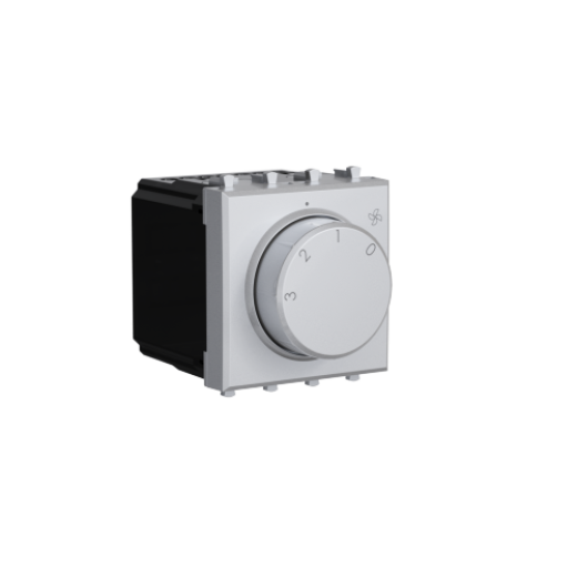 Механизм управления вентиляторами модульный, Avanti, закаленная  сталь, 2модуля