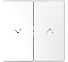 Schneider Electric Merten D-Life Белый Лотос Клавиша-кнопка для жалюзи