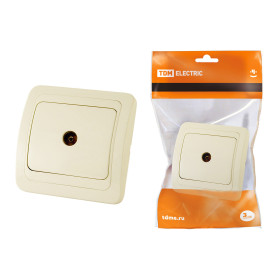 TDM Розетка TV простая (0-2400 Гц,  