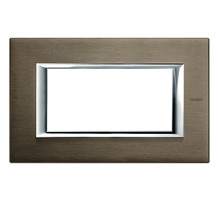 BT Axolute Бронза Рамка 4 мод прямоугольная.