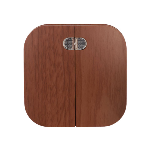 GLORY Выключ. 2-кл. с инд. о/у 10А ВС20-2-1-ХД дуб IEK