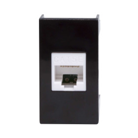 DKC Розетка RJ-45 кат.5E,Viva,1 мод.,черн